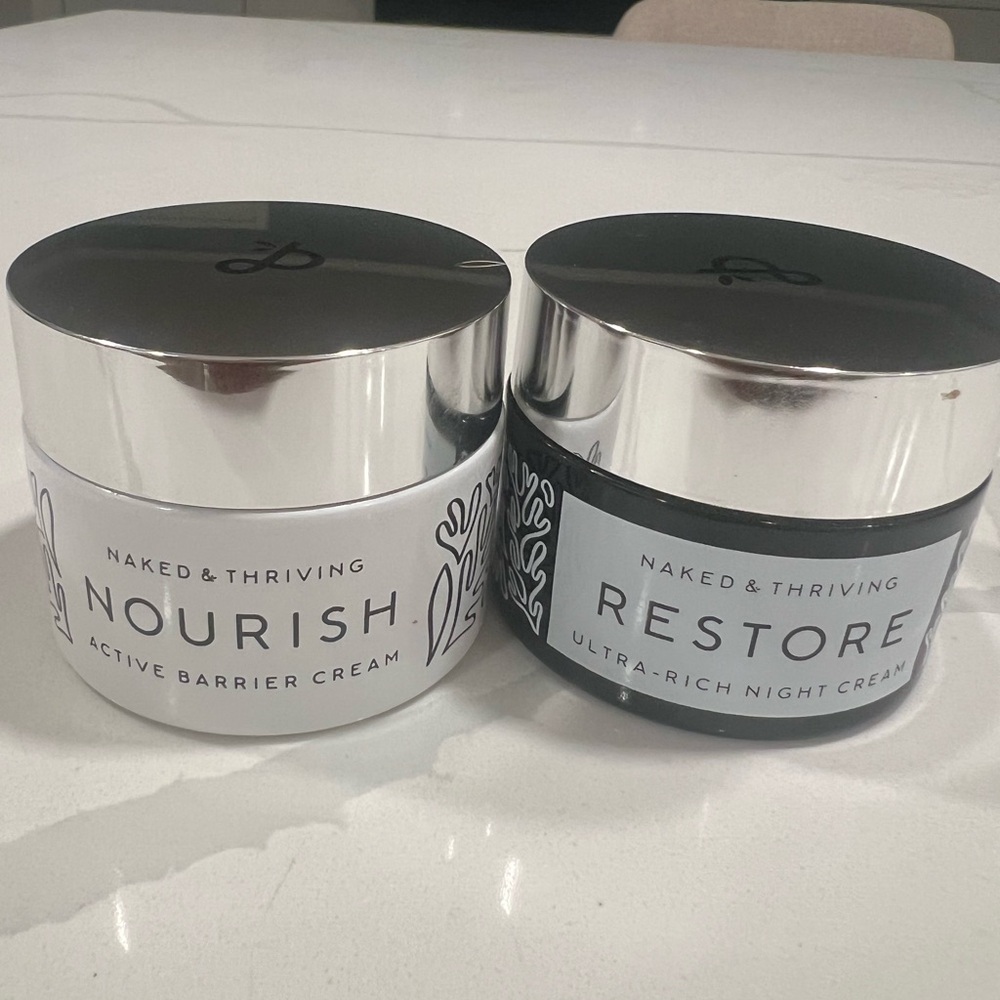 Bundle 2 Naked & Thriving Nourish +Restore Skincare Cream